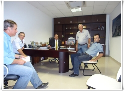Vereadores visitam gabinetes dos Dep. Estaduais Nininho, Zeca Viana e Dilceu Dal Bosco