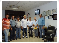 Vereadores visitam gabinetes dos Dep. Estaduais Nininho, Zeca Viana e Dilceu Dal Bosco