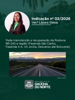 Câmara Municipal de Gaúcha do Norte realiza 1ª Sessão Ordinária de 2026