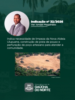 Sessão da Câmara destaca indicações e reforça demandas da população por melhorias no municípi