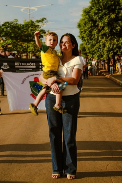 Câmara Municipal participa do desfile de 7 de Setembro em Gaúcha do Norte.