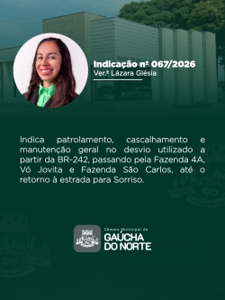 14ª Sessão Ordinária da Câmara Municipal de Gaúcha do Norte é realizada nesta terça-feira