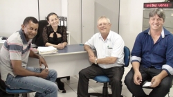 Vereadores Fidelício, Thomaz Adão e Genésio visitam a UCMMAT