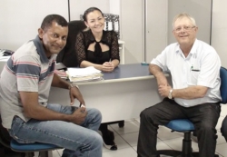 Vereadores Fidelício, Thomaz Adão e Genésio visitam a UCMMAT
